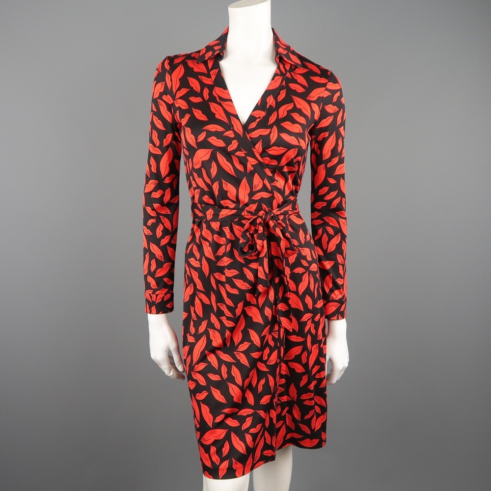 DIANE VON FURSTENBERG wrap dress Size 4